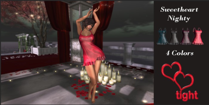 TS Sweetheart Nightie (Fat Pack)