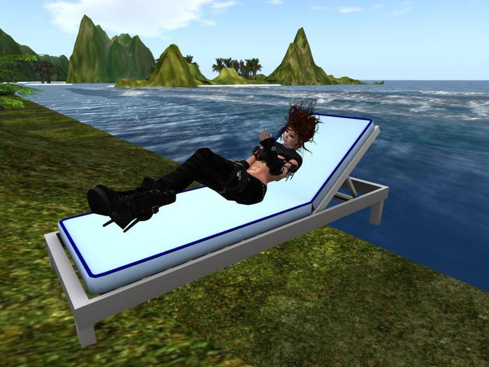 Blue Lounger