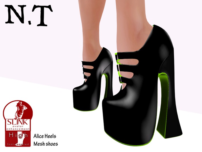 N.T - Alice Heels - Black
