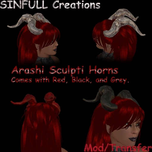 Arashi sculpti horns