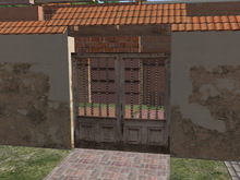Spanish Gate, Garden Gate, Mexican Style Gate Set for Builders G-0004