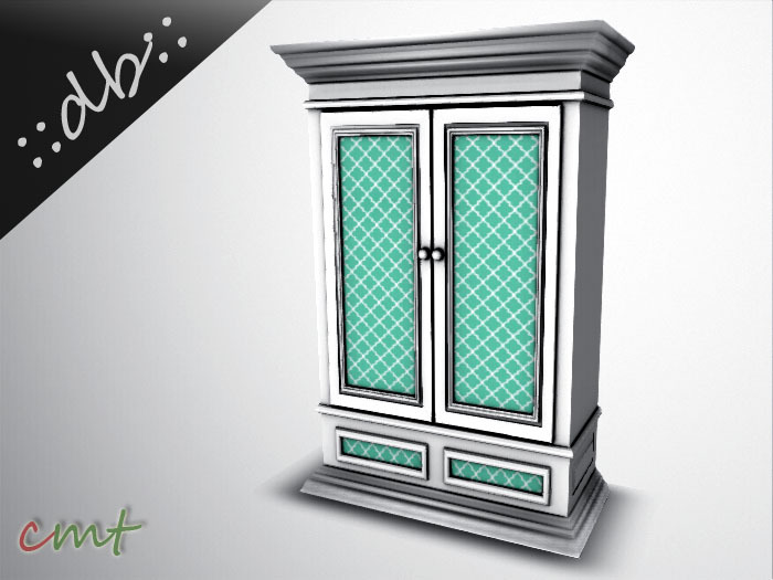 ::db:: White Country Style Wardrobe V