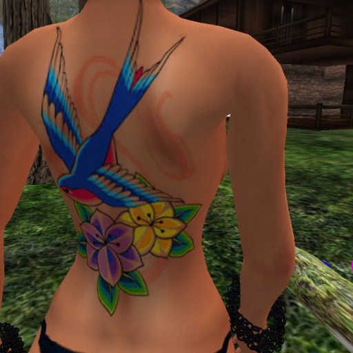 TT Bird tat for full back