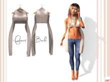 Shella. Nude Top [Mesh] NAKA