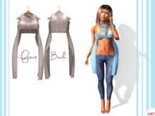 Shella. Blue Top [Mesh] NAKA