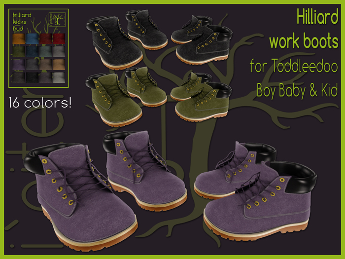 ~i~ Hilliard Kicks & HUD Toddleedoo Baby & Kid (Add Me)