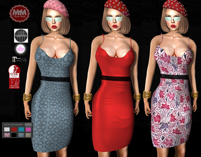 M&M-SHANA DRESS MESH HUD (Demo)