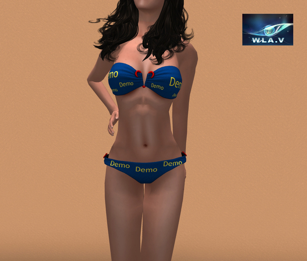 DEMO Lady bikini MESH