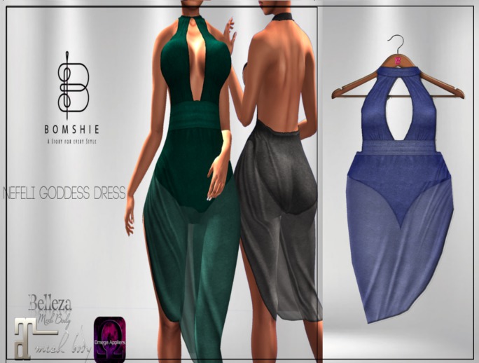 <*>B<*> Nefeli Cerulean Dress