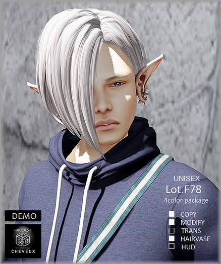 .:CHEVEUX:.Hair F078 DEMO