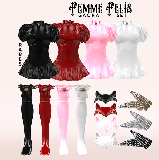 Violent Seduction - Femme Felis Hat (Pink) 
