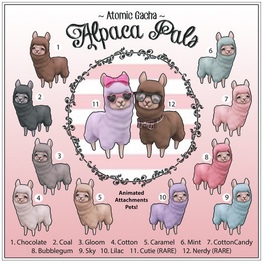 .Atomic. {Gacha} Alpaca Pal - Gloom