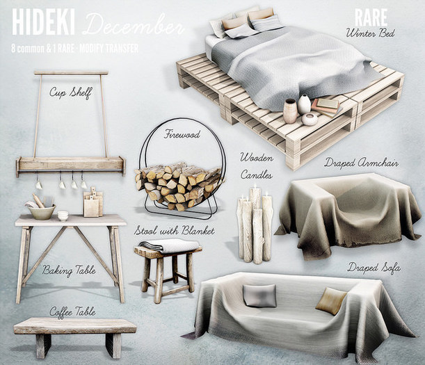 HIDEKI - Draped Armchair