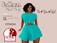 {Be♥You♥Tiful}Vicky Turquoise Knotted Dress