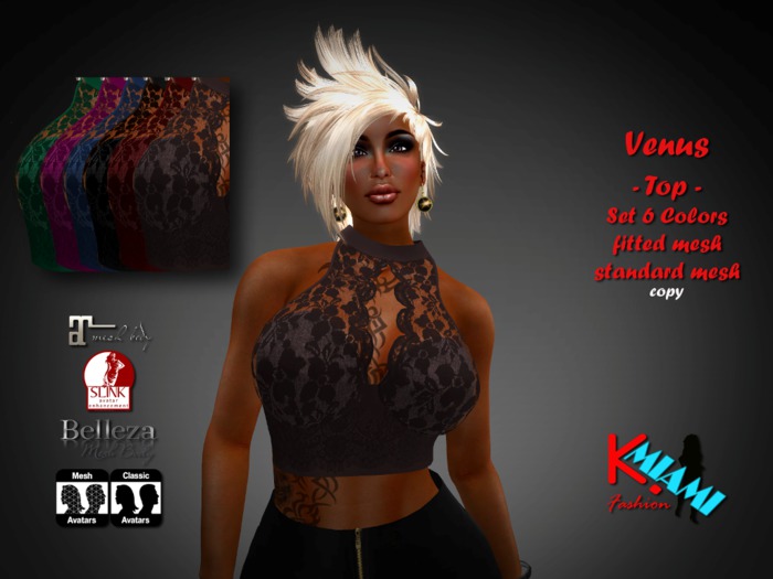 KMF Venus Top Set 6 Colors