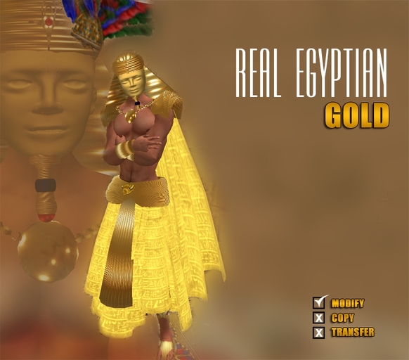 Egypt Gold Outfit