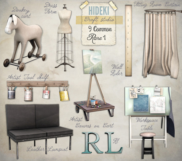 HIDEKI - Leather Loveseat