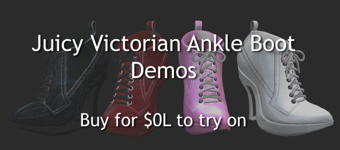 Juicy Victorian Ankle Boot - Free Demo