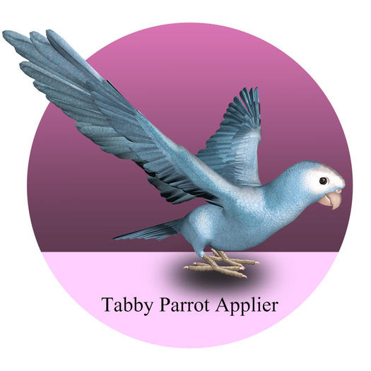 BIRDCANDY Peep Parrot Mod - Blue for TABBY Parrot Avatar