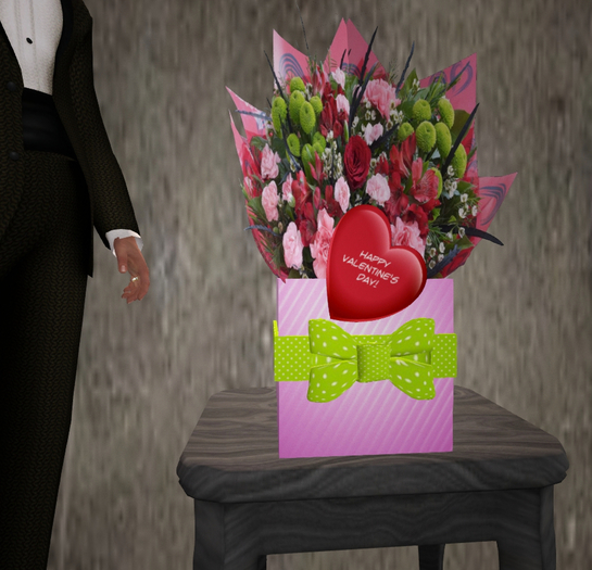 Valentines Box of Flowers