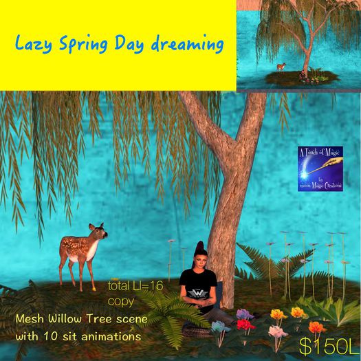 Willow Tree Spring DayDream(crate)