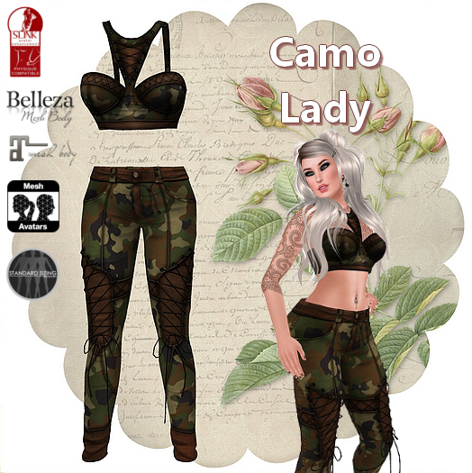 MONOMANIA - Camo Lady