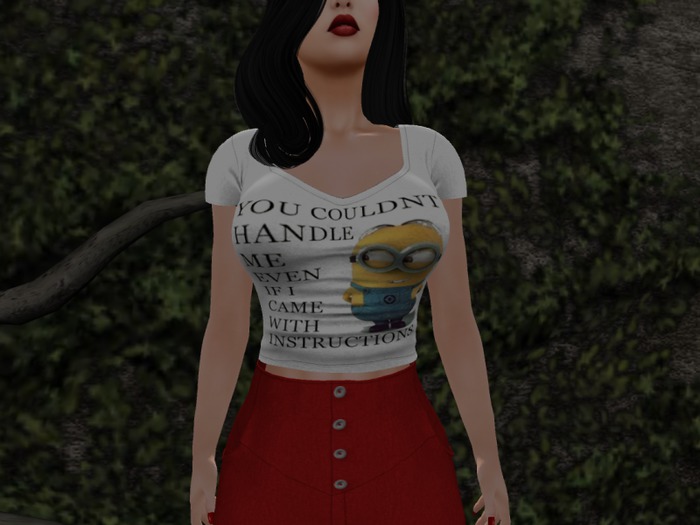 Even IF Minion Girl Shirt