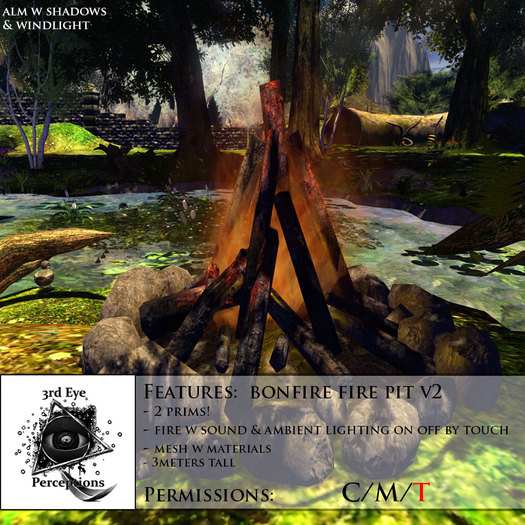 Fire Pit Bonfire Set ( ADD ME BOXED)