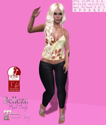 [EN] Outfit Ana Flowers :: Mesh ::