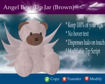 Brown Angel Tip Jar (Boxed)