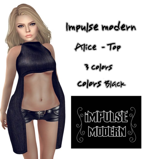 :: Impulse Modern :: Alice  - Top black