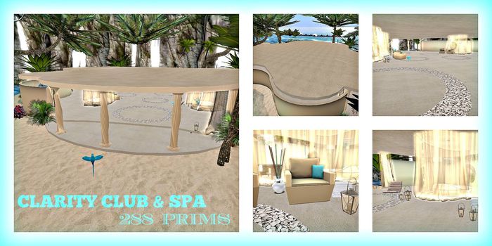 Clarity Spa & Club-288 prims mesh