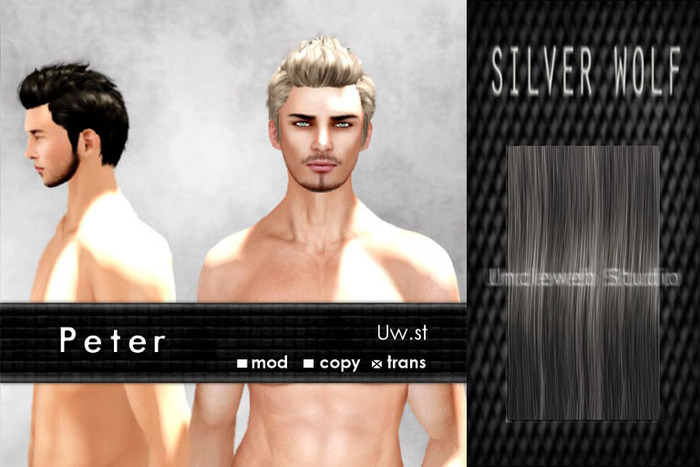 Uw.st   Peter-Hair  Silver wolf