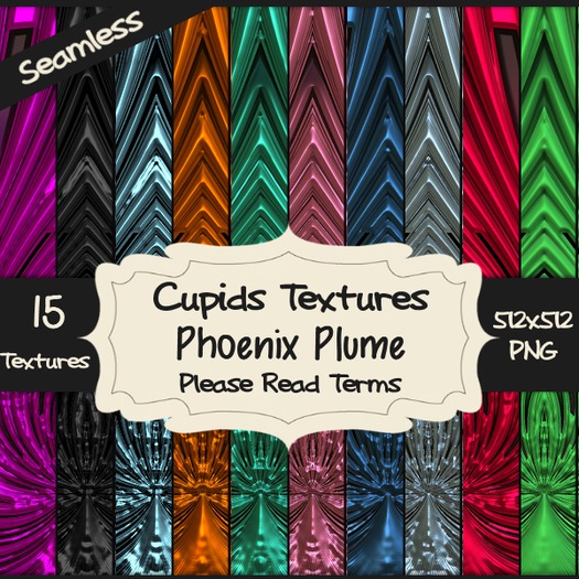 *Cupids Textures * 15 PHOENIX PLUME