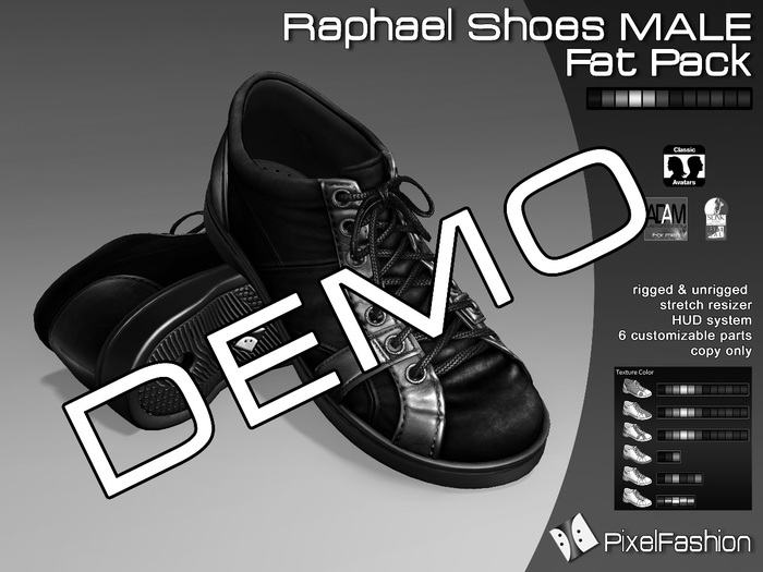 :)(: DEMO Raphael Shoes V2 - Male - All Color