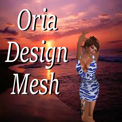 Oria Design - Cheetah Dress Blue
