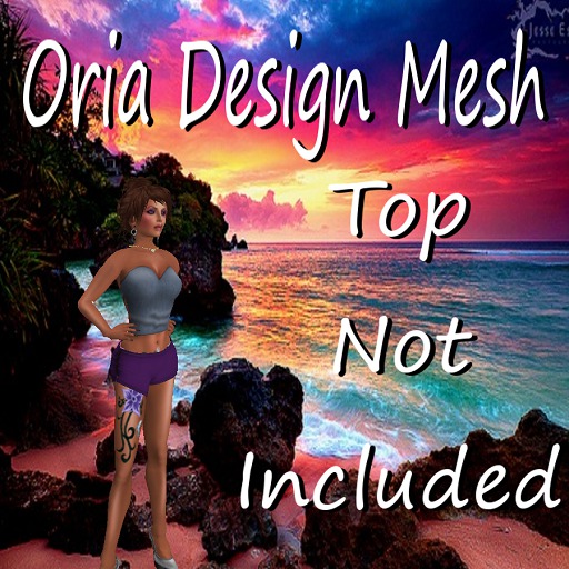 Oria Design - Short Shorts Purple