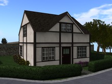17 Prim/LI Solid Mesh Tudor Revival Cottage - Chin Rey's Windermere Cottage 01