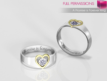 Full Perm Mesh A Promise is Forever Ring - Valentine's Day