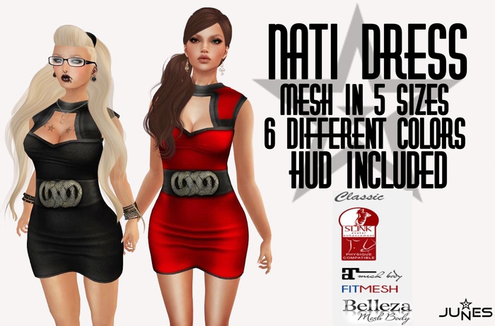 JUNES NATI Dress with HUD