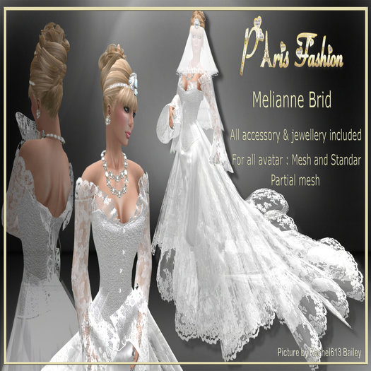 PARIS FASHION -Melianne Wedding  B
