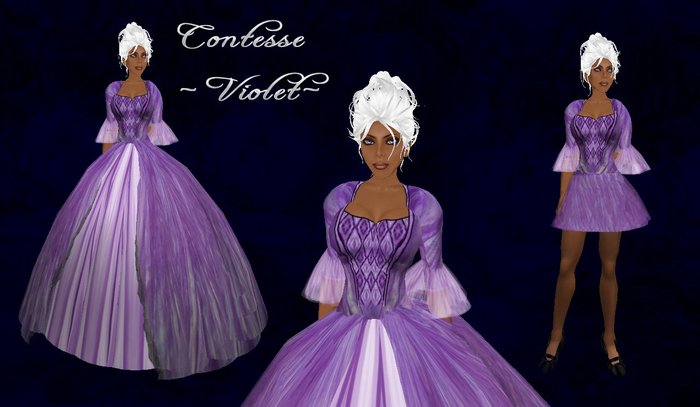 [K~*~S] Contesse - Gown - Violet