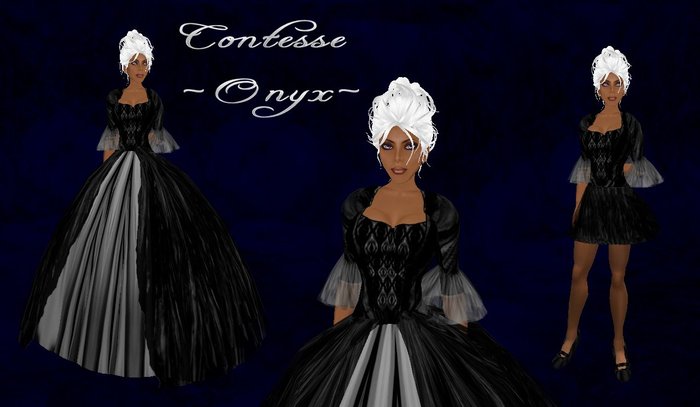 [K~*~S] Contesse - Gown - Onyx