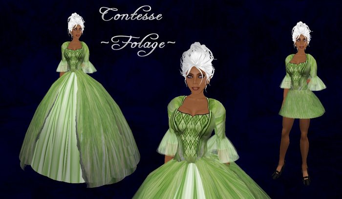 [K~*~S] Contesse - Gown - Folage