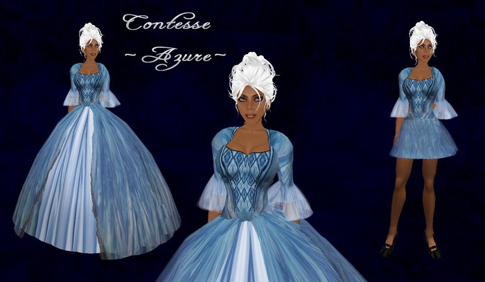 [K~*~S] Contesse - Gown - Azure