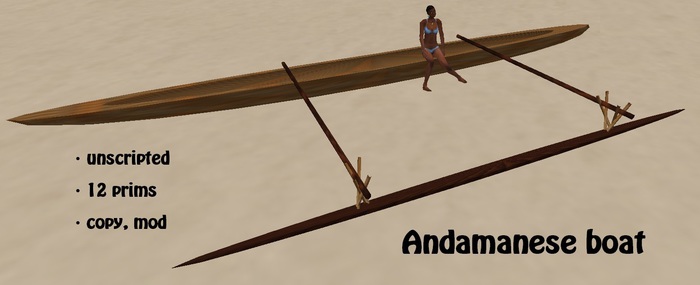 Andamanese boat