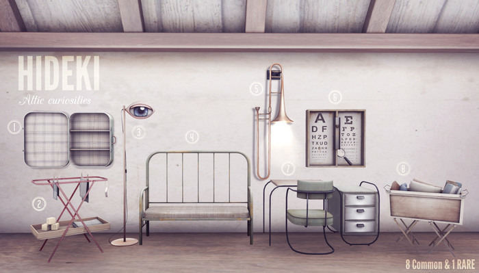 HIDEKI - Metal Bench - 4
