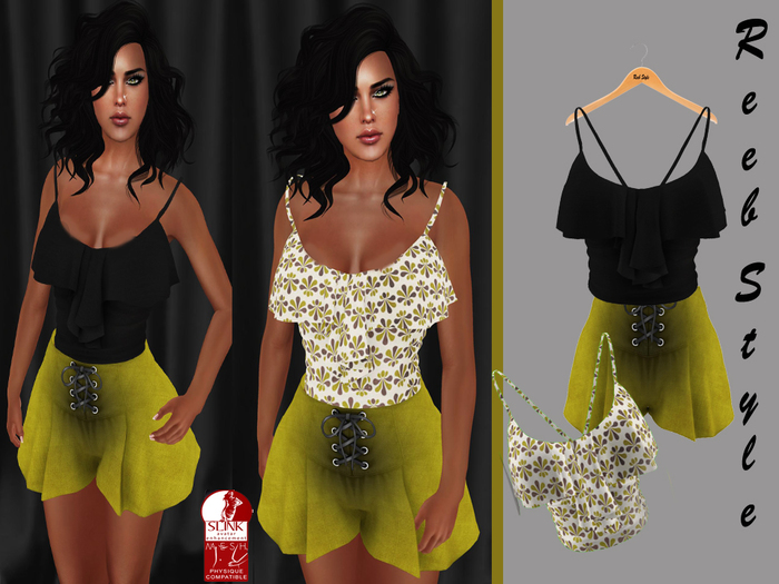 298-Reeb STyle Damla Green Outfit