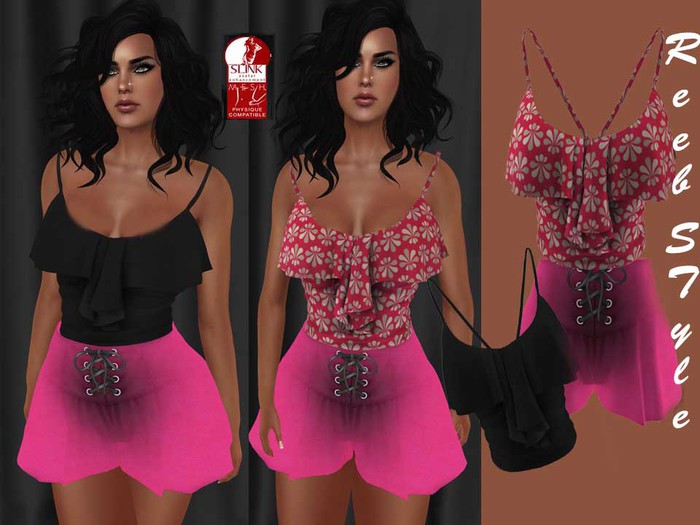 301-Reeb STyle Damla Pink Outfit