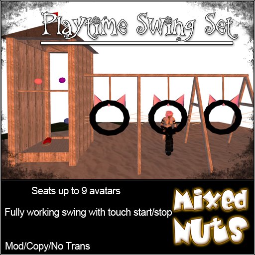 Playtime Kitty Swingset